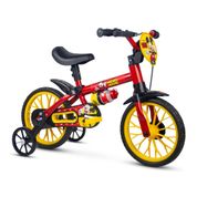 Bicicleta Infantil Mickey Aro 12 - Nathor