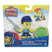 Massinha Play Doh Town Policial +3 Anos Hasbro