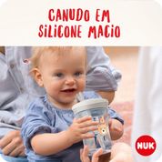 Copo Action Evolution com Canudo 230ml Boy - NUK