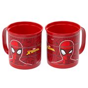 Kit 10 Caneca Giratória Homem Aranha Decoração Festa Infantil