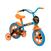 Bicicleta - Aro 12 - Arco Iris - Laranja - Tk3-Track