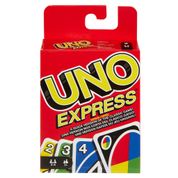 Jogo De Cartas - UNO Express - De 02 a 04 Jogadores - Mattel