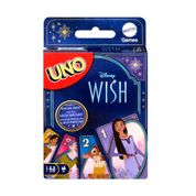 Jogo De Cartas - Uno - Disney - Wish - Mattel