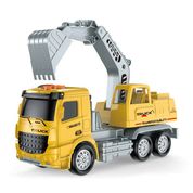 Mini Veiculo - City Truck Construção - Escavadeira - Com Som - Cardoso