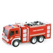 Mini Veiculo - City Rescue Bombeiro - Com Som - Vermelho - Cardoso