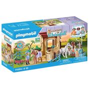 Playmobil - Horses Of Waterfall - Poneis - Estabulo Para Equitacao - 71494 - Sunny