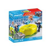 Playmobil - Action Heroes - Bombeiro Com Colchao De Ar - 71465 - Sunny