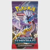 BOOSTER UNITÁRIO POKEMON TCG ESCARLATE E VIOLETA - 5 FORCAS TEMPORAIS (SORTIDO) - COPAG