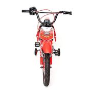 Bicicleta Aro 14 - Bike Moto Cross - Vermelha - Unitoys