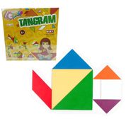 Tangram Com 35 Pecas Em MDF Carlu 3029