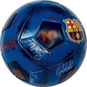 Bola De Futebol - Barça - Assinaturas - Azul - Futebol & Magia