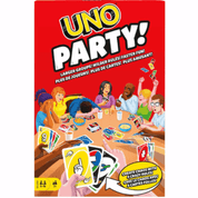 Jogo Uno Party Cartas Especiais 224 Cartas 7+ Mattel