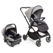 Carrinho com Bebê Conforto Magnific TS Trio Cinza Safety 1st