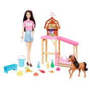 Mini Playset - Barbie - Cuidado de Poneis com Renee - Mattel