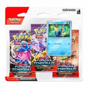 Cartas Pokémon Blister Triplo EV05 Bellibolt Carvanha Copag