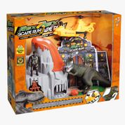 Playset - Rex Scape Run - Parque Jurássico - Helicóptero - Samba Toys