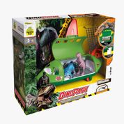 Playset - Dino Park - Passeio Jurássico - Avião - Samba Toys