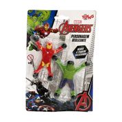 Conjunto De Mini Figuras - Marvel - Vingadores - Deslizam Na Parede - Toyng