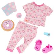 Conjunto De Acessórios Para Boneca - Our Generation - Pijama de Donuts - Candide