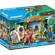 Playmobil - Box Explorador e Dinossauro - Sunny