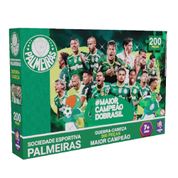 Quebra-Cabeça - Palmeiras - 200 Peças - Mimo