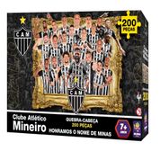 Quebra-Cabeça - Colecionável - Atlético Mineiro - 200 Peças - Mimo