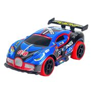 Carrinho De Controle Remoto - Racing Control - Compact Turbo - 1:32 - Azul E Vermelho - Multikids