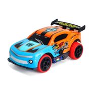 Carrinho De Controle Remoto - 1:32 - Racing - Compact Turbo - Azul e Laranja - Multikids