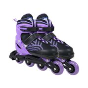 Patins Inline Flexx 3.0 Ajustável Roxo Bel