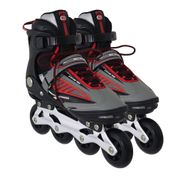 Patins Inline Future Pro Ajustável Vermelho Bel