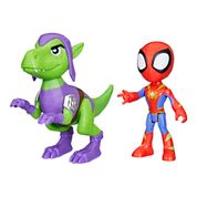 Conjunto De Figuras - Disney Júnior - Spidey E Amigos - Spidey  E Duenderaptor - Hasbro