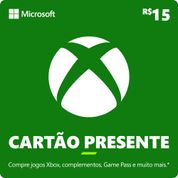 Gift Card Digital - CSV Agency Presentes - Xbox - 15 Reais - Microsoft