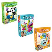 Kit c/3 Jogos Hasbro Pulgas Malucas, Segura Feijao e Formigas na Calça