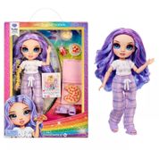 Boneca Rainbow High Junior Festa do Pijama Violet 3705