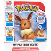 Figura Pokemon Meu Parceiro Eevee C/ Som e Luz Sunny 2777