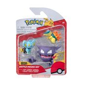 Figura Shinx Haunter e Cyndaquil Pokemon Pack Sunny 2603