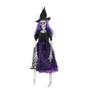 Figura Decorativa - Caveira de Bruxa - Cromus