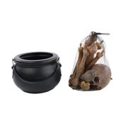 Conjunto de Acessórios Decorativos - Caldeirão - Cromus