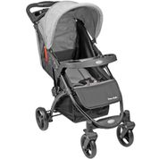 Carrinho de Bebe Passeio Prime Baby Concord Max Slim Cinza