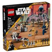 Star Wars Batalha De Soldado Clone e Droide - Lego 75372