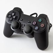 Manete de PS2 Com Fio Controle Compátivel com Playstation 2 Dualshock Wired Jogos com Vibração