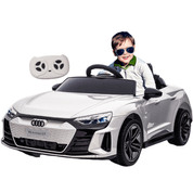 Carro Eletrico Zippy Toys Audi RS E-Tron GT 12V Branco Controle