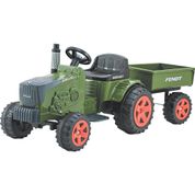 Tratorzinho Eletrico Biemme Fendt com Caçamba Retro 6V Verde