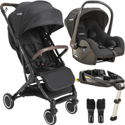 Carrinho de Bebe Bebe Conforto Base ISOFIX Kiddo Sprint Preto