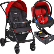 Carrinho de Bebe Bebe Conforto Base Burigotto Ecco Vermelho