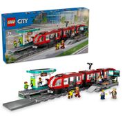 Bonde e Estação do Centro da Cidade - Lego 60423