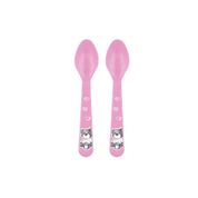 Conjunto 2 Colheres Urso - Rosa - Minimi