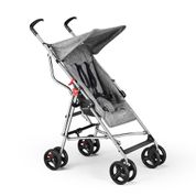 Carrinho de Bebê - Guarda Chuva Pocket - Multikids Baby - De 6 meses até 15kgs - Cinza