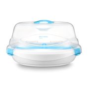 Esterilizador a Vapor - Multikids Baby - Clean e Dry - Para Micro-ondas - Até 4 mamadeiras