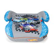 Assento para Auto Booster - Multikids Baby - Hot Wheels Modern – De 22 a 36 Kg – Azul e Cinza